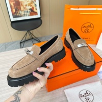 Cheap Hermes Leather Shoes For Women #1236604 Replica Wholesale [$102.00 USD] [ITEM#1236604] on Replica Hermes Leather Shoes