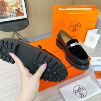 Cheap Hermes Leather Shoes For Women #1236669 Replica Wholesale [$102.00 USD] [ITEM#1236669] on Replica Hermes Leather Shoes