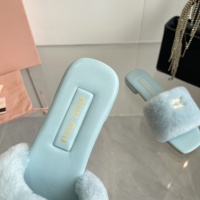 Cheap MIU MIU Slippers For Women #1236674 Replica Wholesale [$96.00 USD] [ITEM#1236674] on Replica MIU MIU Slippers