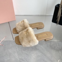 Cheap MIU MIU Slippers For Women #1236675 Replica Wholesale [$96.00 USD] [ITEM#1236675] on Replica MIU MIU Slippers