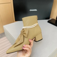 Cheap Chanel Boots For Women #1236742 Replica Wholesale [$115.00 USD] [ITEM#1236742] on Replica Chanel Boots