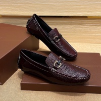 Cheap Salvatore Ferragamo Leather Shoes For Men #1236845 Replica Wholesale [$72.00 USD] [ITEM#1236845] on Replica Salvatore Ferragamo Leather Shoes