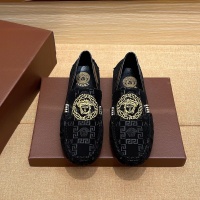 Cheap Versace Leather Shoes For Men #1236846 Replica Wholesale [$72.00 USD] [ITEM#1236846] on Replica Versace Leather Shoes