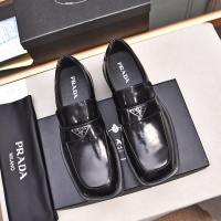 Cheap Prada Leather Shoes For Men #1236904 Replica Wholesale [$102.00 USD] [ITEM#1236904] on Replica Prada Leather Shoes