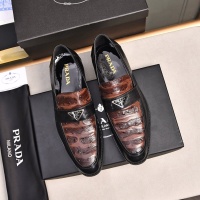 Cheap Prada Leather Shoes For Men #1236914 Replica Wholesale [$98.00 USD] [ITEM#1236914] on Replica Prada Leather Shoes