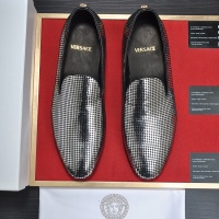 Cheap Versace Leather Shoes For Men #1236922 Replica Wholesale [$85.00 USD] [ITEM#1236922] on Replica Versace Leather Shoes