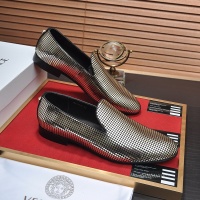 Cheap Versace Leather Shoes For Men #1236923 Replica Wholesale [$85.00 USD] [ITEM#1236923] on Replica Versace Leather Shoes