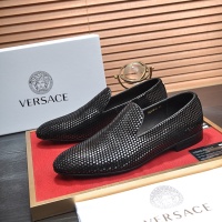 Cheap Versace Leather Shoes For Men #1236924 Replica Wholesale [$85.00 USD] [ITEM#1236924] on Replica Versace Leather Shoes