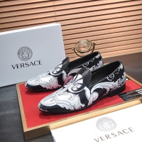 Cheap Versace Leather Shoes For Men #1236925 Replica Wholesale [$85.00 USD] [ITEM#1236925] on Replica Versace Leather Shoes