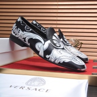 Cheap Versace Leather Shoes For Men #1236925 Replica Wholesale [$85.00 USD] [ITEM#1236925] on Replica Versace Leather Shoes