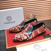 Cheap Versace Leather Shoes For Men #1236927 Replica Wholesale [$85.00 USD] [ITEM#1236927] on Replica Versace Leather Shoes