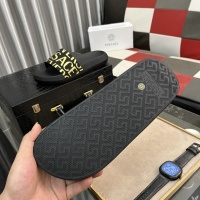 Cheap Versace Slippers For Men #1237175 Replica Wholesale [$45.00 USD] [ITEM#1237175] on Replica Versace Slippers