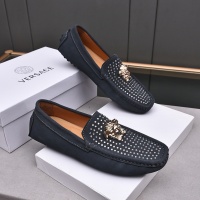 Cheap Versace Leather Shoes For Men #1237192 Replica Wholesale [$76.00 USD] [ITEM#1237192] on Replica Versace Leather Shoes