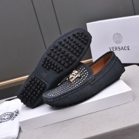 Cheap Versace Leather Shoes For Men #1237192 Replica Wholesale [$76.00 USD] [ITEM#1237192] on Replica Versace Leather Shoes