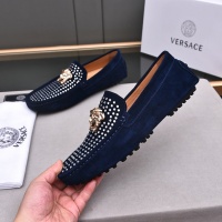 Cheap Versace Leather Shoes For Men #1237195 Replica Wholesale [$76.00 USD] [ITEM#1237195] on Replica Versace Leather Shoes