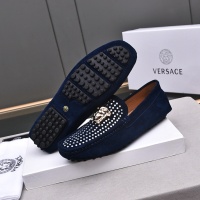 Cheap Versace Leather Shoes For Men #1237195 Replica Wholesale [$76.00 USD] [ITEM#1237195] on Replica Versace Leather Shoes