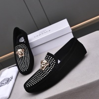 Cheap Versace Leather Shoes For Men #1237198 Replica Wholesale [$76.00 USD] [ITEM#1237198] on Replica Versace Leather Shoes