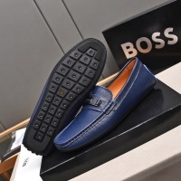 Cheap Boss Leather Shoes For Men #1237230 Replica Wholesale [$76.00 USD] [ITEM#1237230] on Replica Boss Leather Shoes