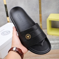 Cheap Versace Slippers For Men #1237305 Replica Wholesale [$56.00 USD] [ITEM#1237305] on Replica Versace Slippers