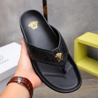 Cheap Versace Slippers For Men #1237306 Replica Wholesale [$56.00 USD] [ITEM#1237306] on Replica Versace Slippers