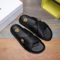 Cheap Versace Slippers For Men #1237307 Replica Wholesale [$56.00 USD] [ITEM#1237307] on Replica Versace Slippers