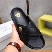 Cheap Versace Slippers For Men #1237307 Replica Wholesale [$56.00 USD] [ITEM#1237307] on Replica Versace Slippers