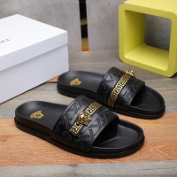 Cheap Versace Slippers For Men #1237308 Replica Wholesale [$56.00 USD] [ITEM#1237308] on Replica Versace Slippers