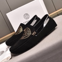 Cheap Versace Leather Shoes For Men #1237486 Replica Wholesale [$76.00 USD] [ITEM#1237486] on Replica Versace Leather Shoes