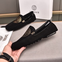 Cheap Versace Leather Shoes For Men #1237486 Replica Wholesale [$76.00 USD] [ITEM#1237486] on Replica Versace Leather Shoes