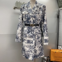 Cheap Christian Dior Dresses Long Sleeved For Women #1237570 Replica Wholesale [$118.00 USD] [ITEM#1237570] on Replica Christian Dior Dresses