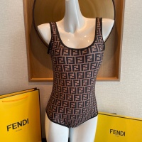 Cheap Fendi Bathing Suits Sleeveless For Women #1237598 Replica Wholesale [$41.00 USD] [ITEM#1237598] on Replica Fendi Bathing Suits