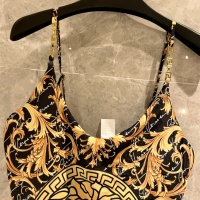 Cheap Versace Bathing Suits Sleeveless For Women #1237618 Replica Wholesale [$41.00 USD] [ITEM#1237618] on Replica Versace Bathing Suits