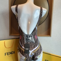 Cheap Fendi Bathing Suits Sleeveless For Women #1237620 Replica Wholesale [$41.00 USD] [ITEM#1237620] on Replica Fendi Bathing Suits