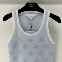 Cheap Chanel T-Shirts Sleeveless For Women #1237734 Replica Wholesale [$88.00 USD] [ITEM#1237734] on Replica Chanel T-Shirts