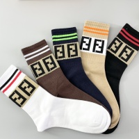 Cheap Fendi Socks #1237740 Replica Wholesale [$29.00 USD] [ITEM#1237740] on Replica Fendi Socks