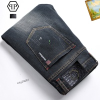 Cheap Philipp Plein PP Jeans For Men #1238341 Replica Wholesale [$48.00 USD] [ITEM#1238341] on Replica Philipp Plein PP Jeans