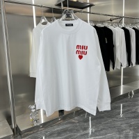 Cheap MIU MIU T-Shirts Long Sleeved For Unisex #1239115 Replica Wholesale [$42.00 USD] [ITEM#1239115] on Replica MIU MIU T-Shirts