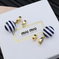 Cheap MIU MIU Earrings For Women #1239211 Replica Wholesale [$34.00 USD] [ITEM#1239211] on Replica MIU MIU Earrings