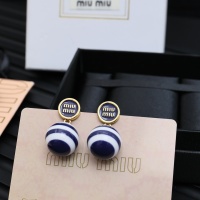 Cheap MIU MIU Earrings For Women #1239211 Replica Wholesale [$34.00 USD] [ITEM#1239211] on Replica MIU MIU Earrings