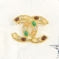 Cheap Chanel Brooches For Women #1239843 Replica Wholesale [$38.00 USD] [ITEM#1239843] on Replica Chanel Brooches