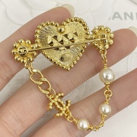 Cheap Chanel Brooches For Women #1239983 Replica Wholesale [$38.00 USD] [ITEM#1239983] on Replica Chanel Brooches