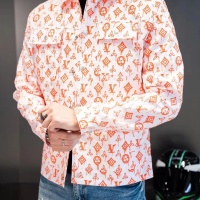 Cheap Louis Vuitton LV Jackets Long Sleeved For Men #1240736 Replica Wholesale [$60.00 USD] [ITEM#1240736] on Replica Louis Vuitton LV Jackets