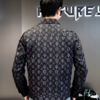 Cheap Louis Vuitton LV Jackets Long Sleeved For Men #1240737 Replica Wholesale [$60.00 USD] [ITEM#1240737] on Replica Louis Vuitton LV Jackets