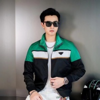 Cheap Prada Jackets Long Sleeved For Men #1240758 Replica Wholesale [$60.00 USD] [ITEM#1240758] on Replica Prada Jackets