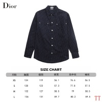 Cheap Christian Dior Shirts Long Sleeved For Unisex #1241218 Replica Wholesale [$64.00 USD] [ITEM#1241218] on Replica Christian Dior Shirts