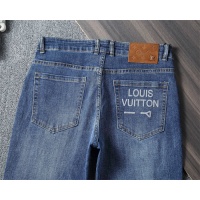 Cheap Louis Vuitton LV Jeans For Men #1241884 Replica Wholesale [$45.00 USD] [ITEM#1241884] on Replica Louis Vuitton LV Jeans