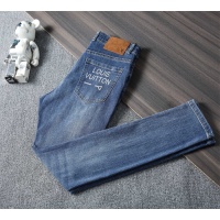 Cheap Louis Vuitton LV Jeans For Men #1241884 Replica Wholesale [$45.00 USD] [ITEM#1241884] on Replica Louis Vuitton LV Jeans