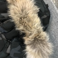 Cheap Canada Goose Down Feather Coat Long Sleeved For Women #1242289 Replica Wholesale [$180.00 USD] [ITEM#1242289] on Replica Canada Goose Down Feather Coat