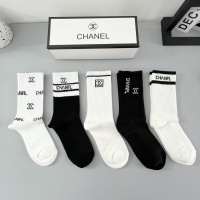 Cheap Chanel Socks For Women #1242314 Replica Wholesale [$29.00 USD] [ITEM#1242314] on Replica Chanel Socks