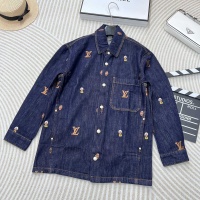 Cheap Louis Vuitton LV Jackets Long Sleeved For Women #1242510 Replica Wholesale [$128.00 USD] [ITEM#1242510] on Replica Louis Vuitton LV Jackets